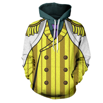 Anime One Piece Sudadera 3D Impreso Cosplay Disfraz Halloween Carnaval hombre diario Traje
